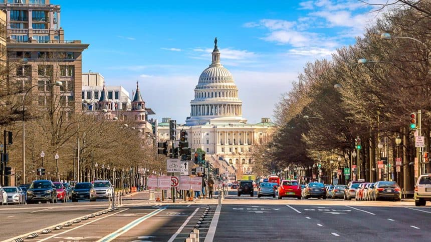 US Capitol Building in Washington DC